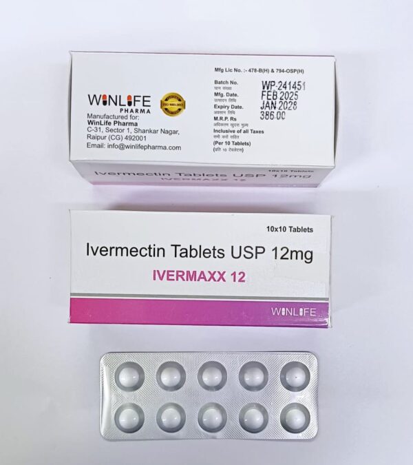 Ivermaxx 12 Mg By Winlife Pharma