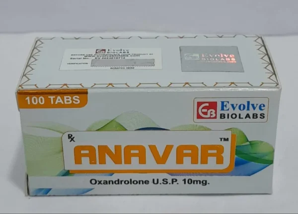 Anavar Oxandrolonel 10 Mg By Evolve Biolabs